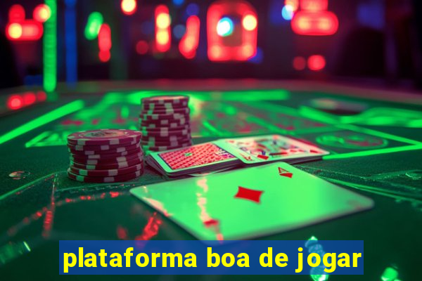 plataforma boa de jogar